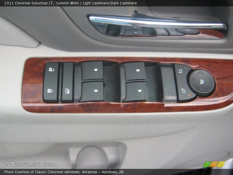 Summit White / Light Cashmere/Dark Cashmere 2011 Chevrolet Suburban LT