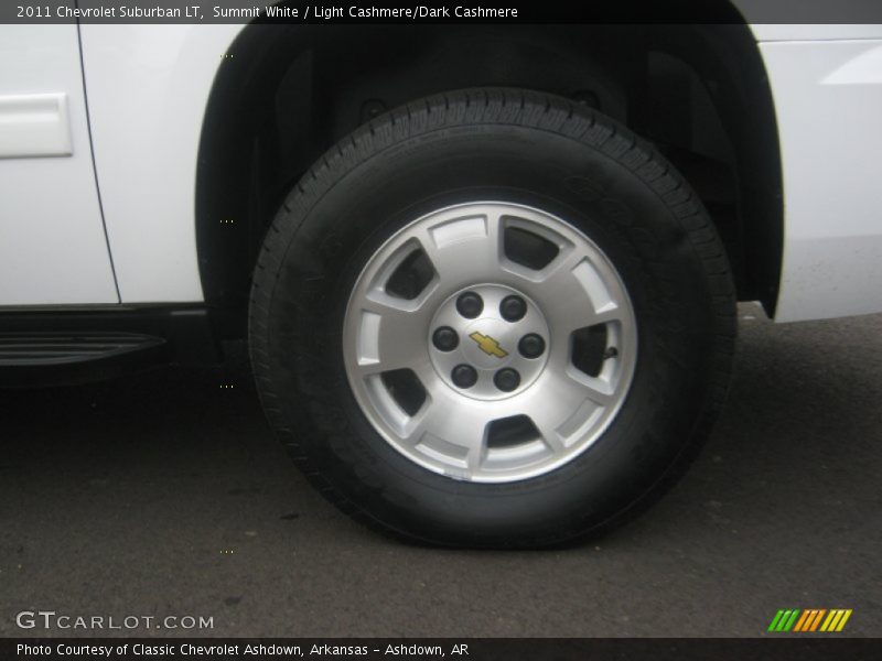 Summit White / Light Cashmere/Dark Cashmere 2011 Chevrolet Suburban LT