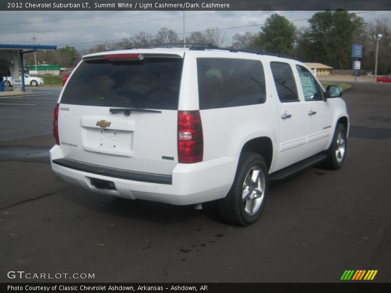 Summit White / Light Cashmere/Dark Cashmere 2012 Chevrolet Suburban LT