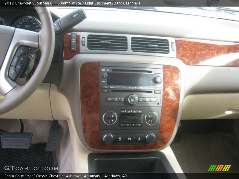 Summit White / Light Cashmere/Dark Cashmere 2012 Chevrolet Suburban LT