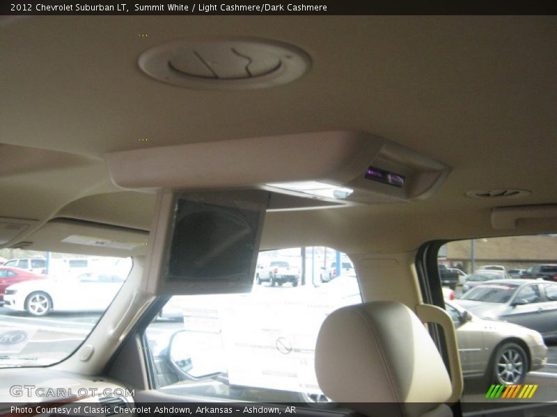Summit White / Light Cashmere/Dark Cashmere 2012 Chevrolet Suburban LT
