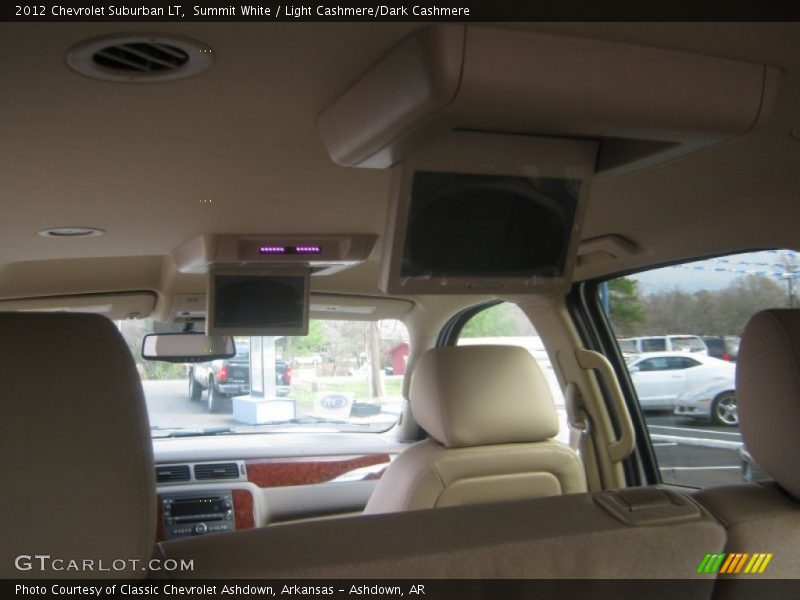 Summit White / Light Cashmere/Dark Cashmere 2012 Chevrolet Suburban LT