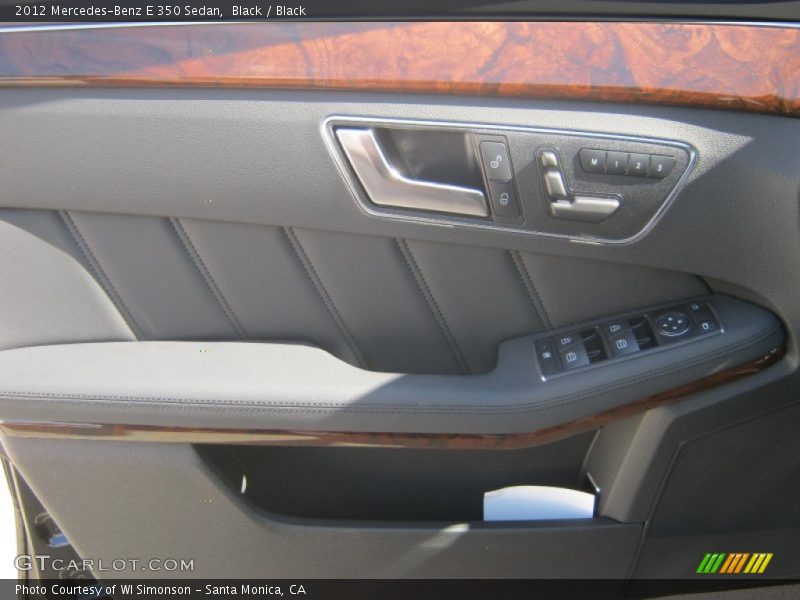 Black / Black 2012 Mercedes-Benz E 350 Sedan