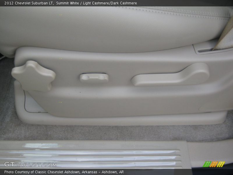 Summit White / Light Cashmere/Dark Cashmere 2012 Chevrolet Suburban LT