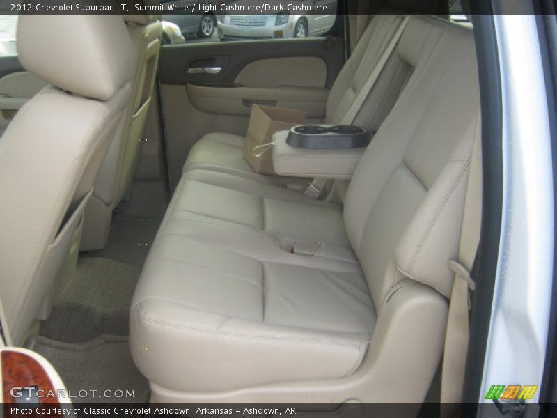 Summit White / Light Cashmere/Dark Cashmere 2012 Chevrolet Suburban LT