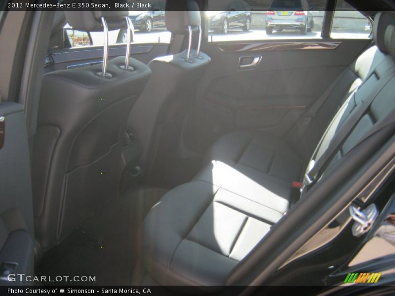 Black / Black 2012 Mercedes-Benz E 350 Sedan