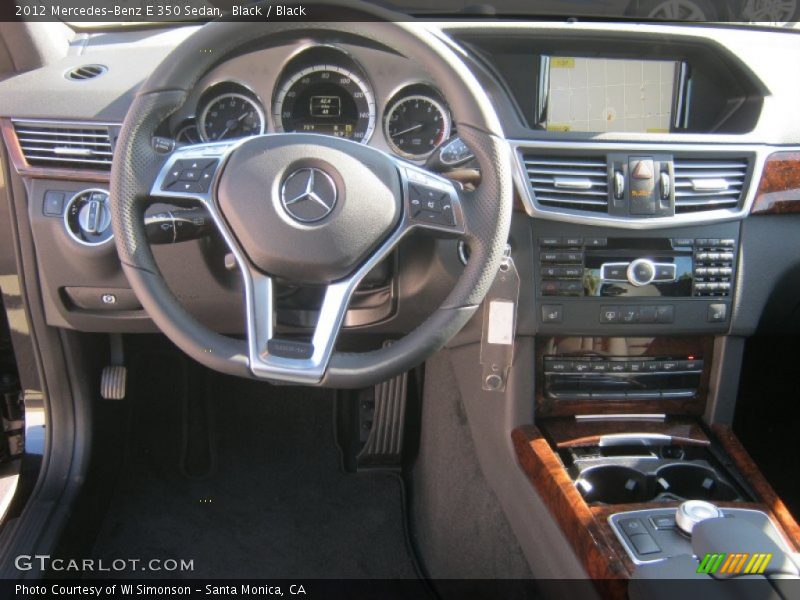 Black / Black 2012 Mercedes-Benz E 350 Sedan