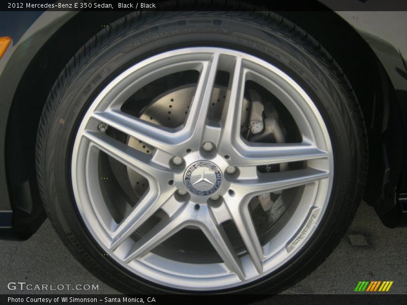 Black / Black 2012 Mercedes-Benz E 350 Sedan