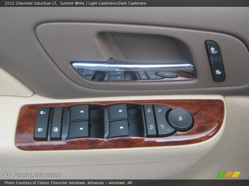 Summit White / Light Cashmere/Dark Cashmere 2012 Chevrolet Suburban LT