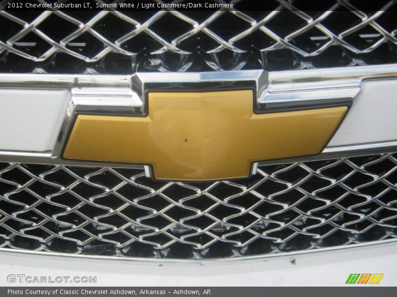 Summit White / Light Cashmere/Dark Cashmere 2012 Chevrolet Suburban LT