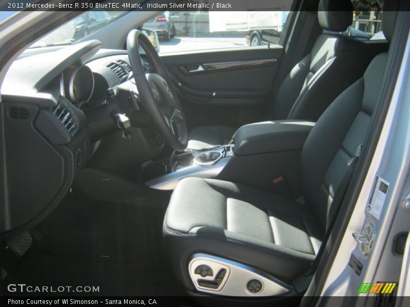 Iridium Silver Metallic / Black 2012 Mercedes-Benz R 350 BlueTEC 4Matic