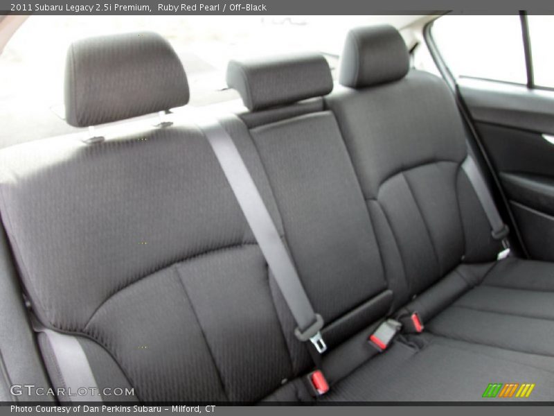 Ruby Red Pearl / Off-Black 2011 Subaru Legacy 2.5i Premium