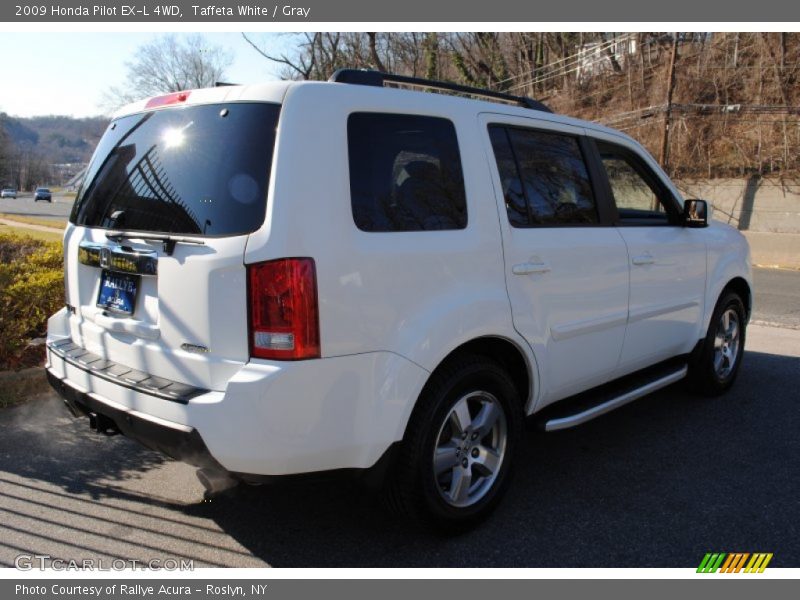 Taffeta White / Gray 2009 Honda Pilot EX-L 4WD