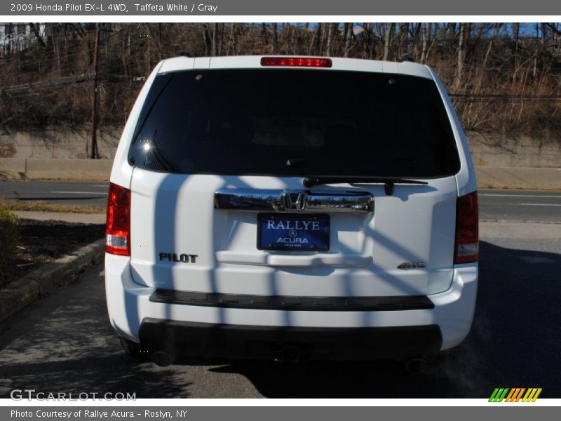 Taffeta White / Gray 2009 Honda Pilot EX-L 4WD