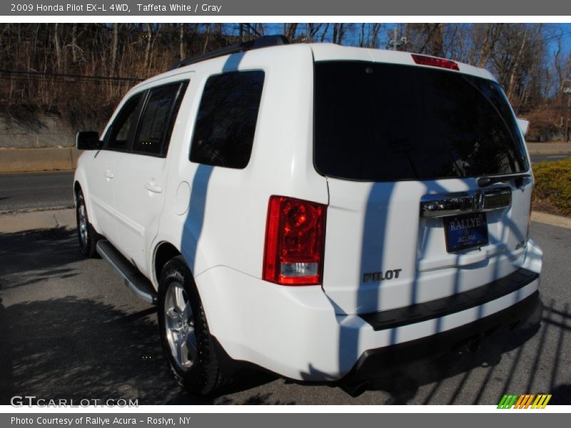 Taffeta White / Gray 2009 Honda Pilot EX-L 4WD