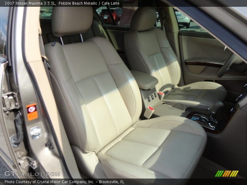 Pebble Beach Metallic / Cafe Latte 2007 Nissan Maxima 3.5 SL