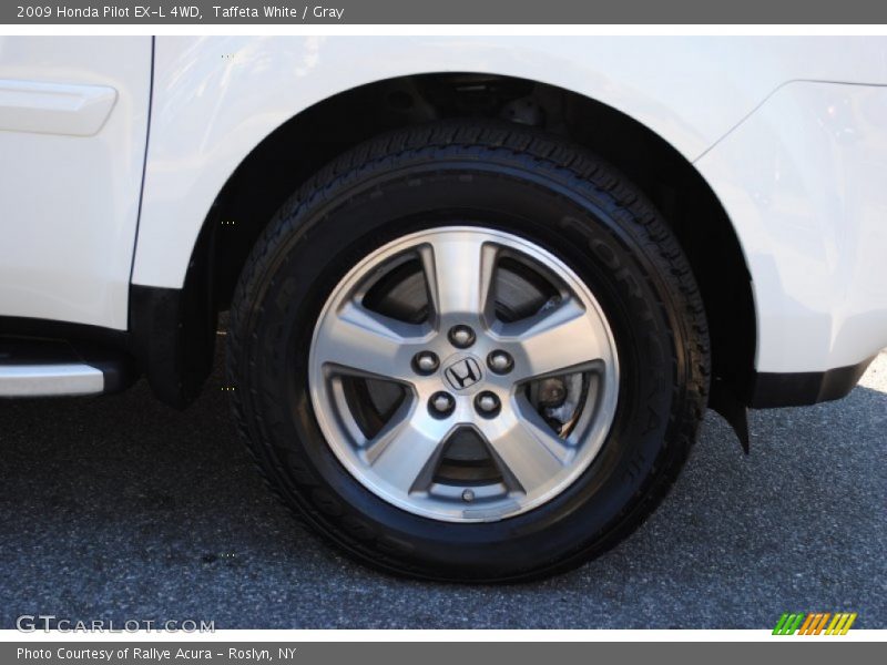 Taffeta White / Gray 2009 Honda Pilot EX-L 4WD