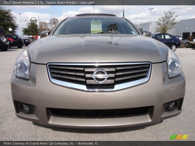 Pebble Beach Metallic / Cafe Latte 2007 Nissan Maxima 3.5 SL