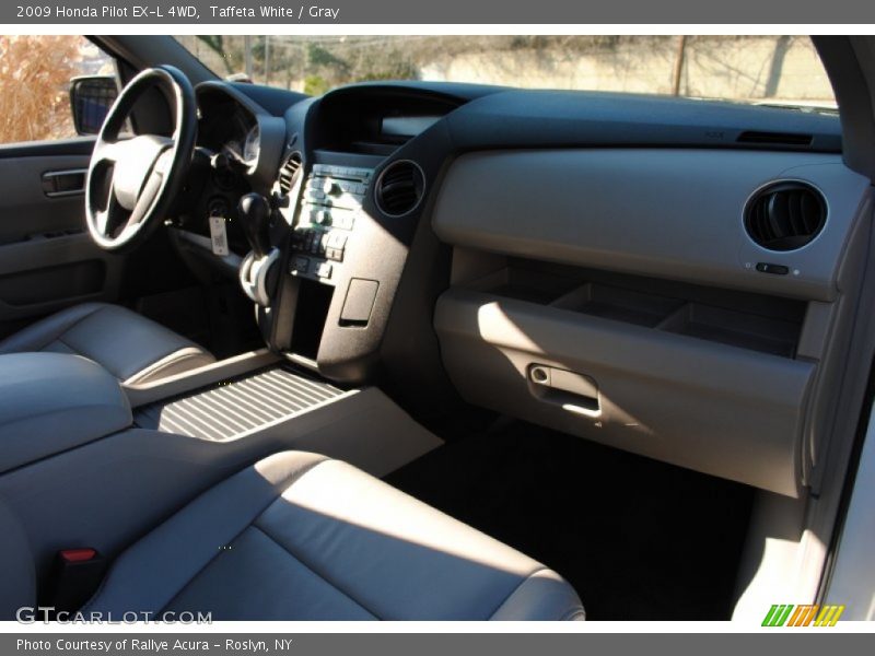 Taffeta White / Gray 2009 Honda Pilot EX-L 4WD
