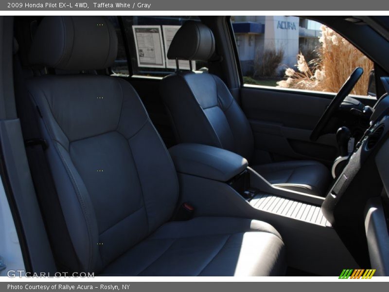 Taffeta White / Gray 2009 Honda Pilot EX-L 4WD