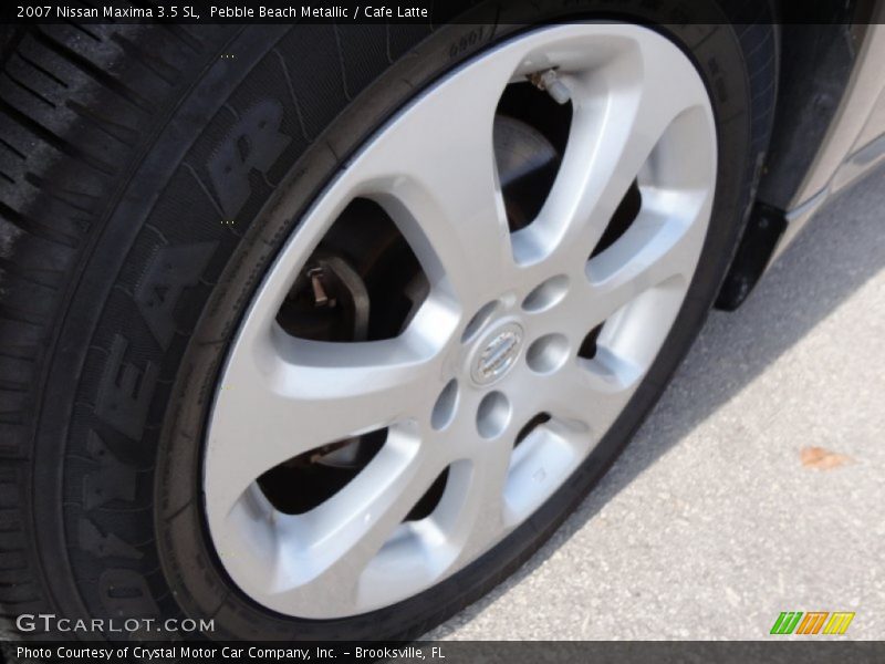 Pebble Beach Metallic / Cafe Latte 2007 Nissan Maxima 3.5 SL