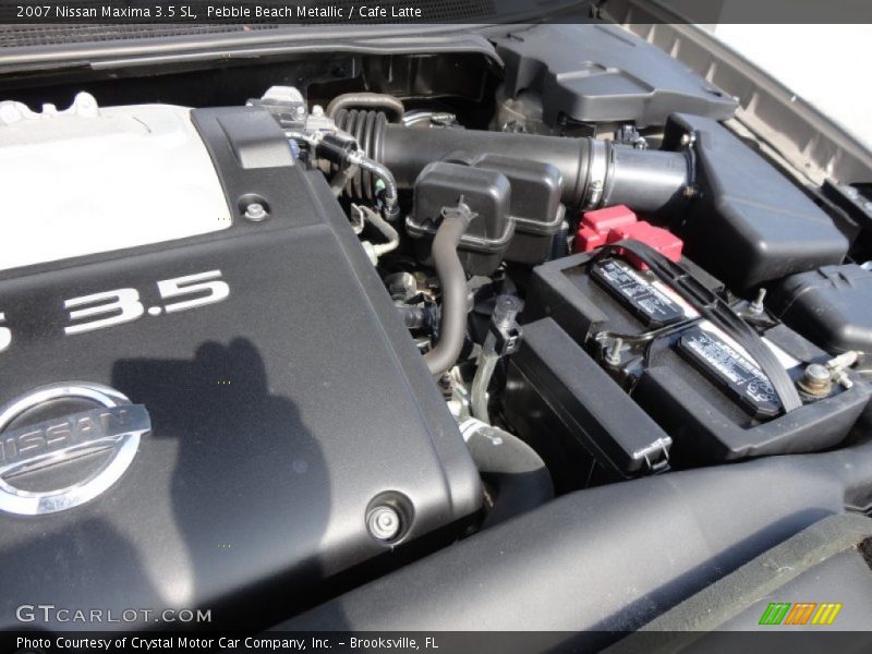 Pebble Beach Metallic / Cafe Latte 2007 Nissan Maxima 3.5 SL