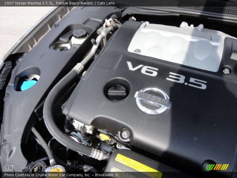 Pebble Beach Metallic / Cafe Latte 2007 Nissan Maxima 3.5 SL