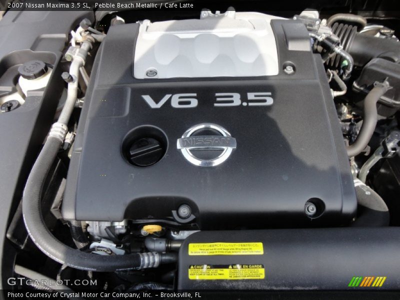 Pebble Beach Metallic / Cafe Latte 2007 Nissan Maxima 3.5 SL