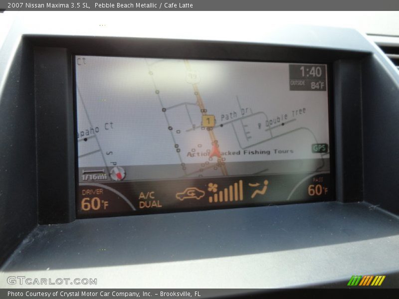 Pebble Beach Metallic / Cafe Latte 2007 Nissan Maxima 3.5 SL