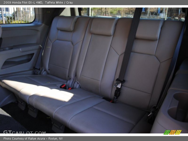 Taffeta White / Gray 2009 Honda Pilot EX-L 4WD