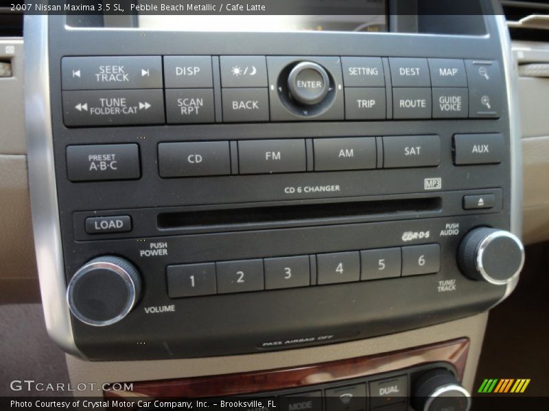 Pebble Beach Metallic / Cafe Latte 2007 Nissan Maxima 3.5 SL