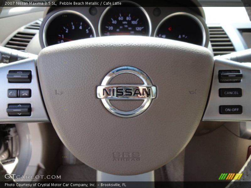 Pebble Beach Metallic / Cafe Latte 2007 Nissan Maxima 3.5 SL