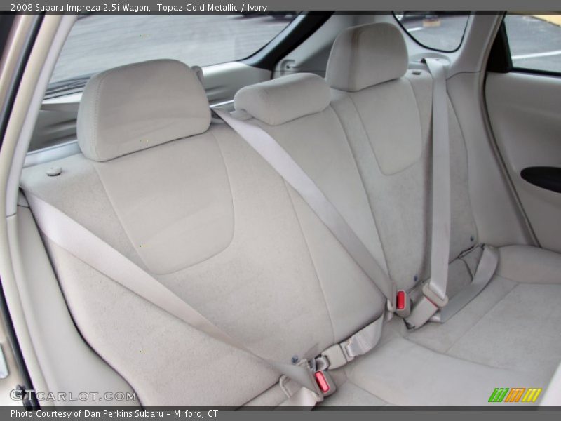 Topaz Gold Metallic / Ivory 2008 Subaru Impreza 2.5i Wagon