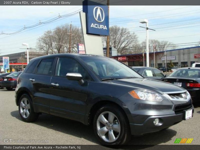 Carbon Gray Pearl / Ebony 2007 Acura RDX