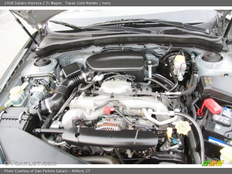 Topaz Gold Metallic / Ivory 2008 Subaru Impreza 2.5i Wagon