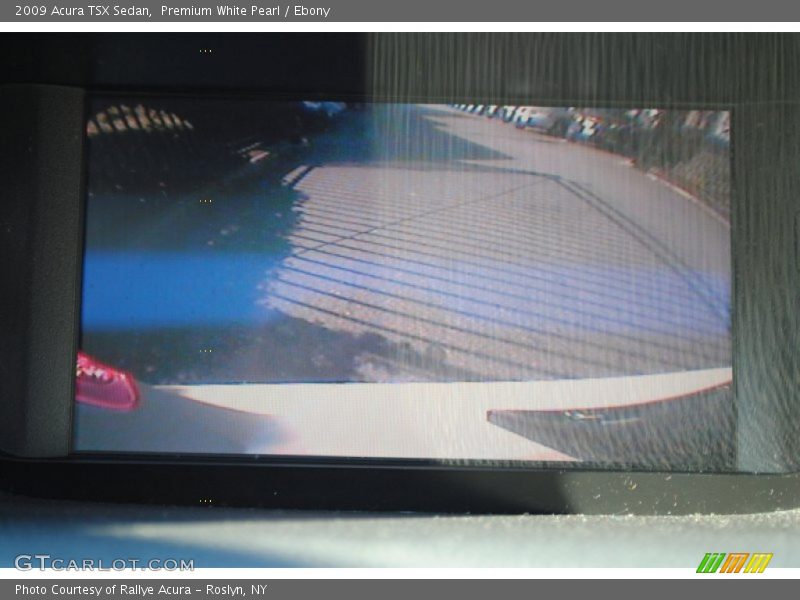 Premium White Pearl / Ebony 2009 Acura TSX Sedan