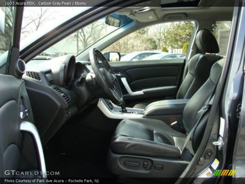 Carbon Gray Pearl / Ebony 2007 Acura RDX