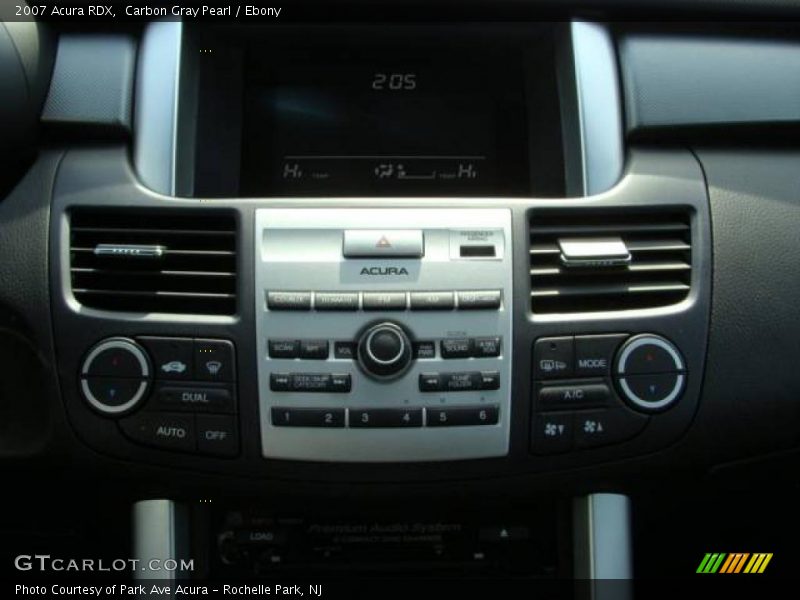 Carbon Gray Pearl / Ebony 2007 Acura RDX