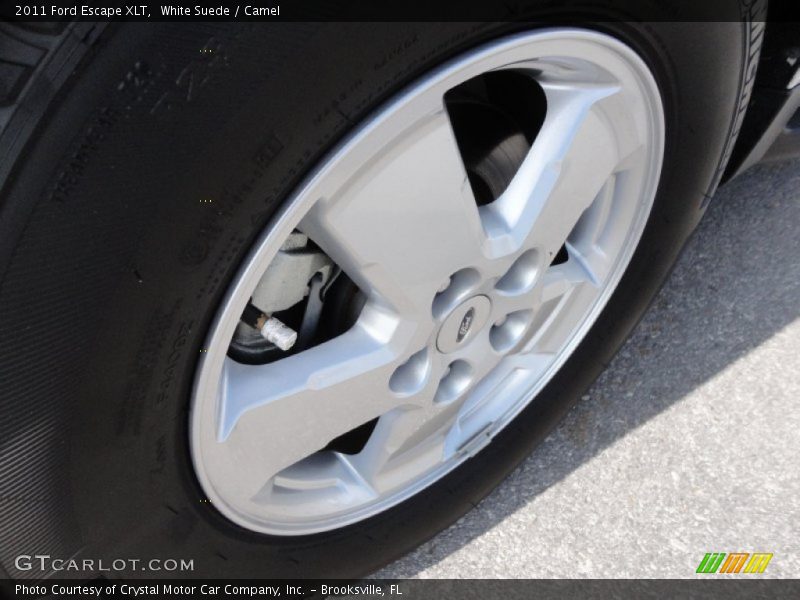 White Suede / Camel 2011 Ford Escape XLT