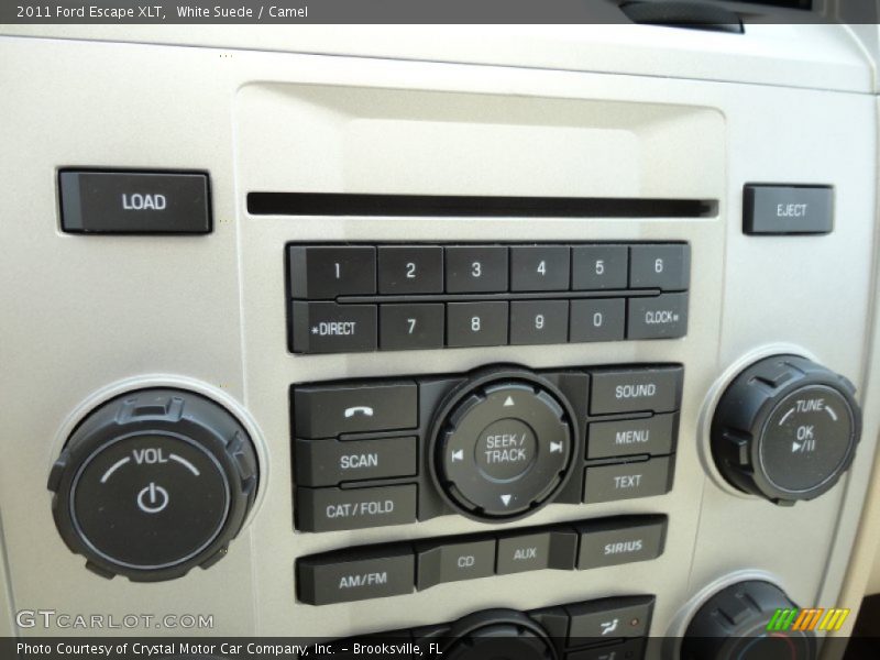 White Suede / Camel 2011 Ford Escape XLT