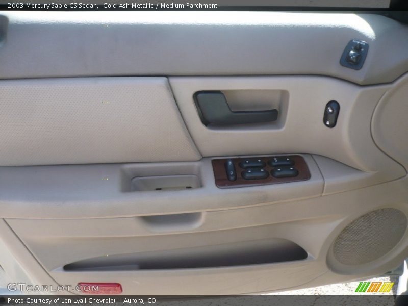 Gold Ash Metallic / Medium Parchment 2003 Mercury Sable GS Sedan