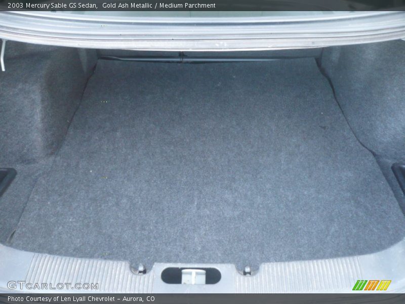 Gold Ash Metallic / Medium Parchment 2003 Mercury Sable GS Sedan
