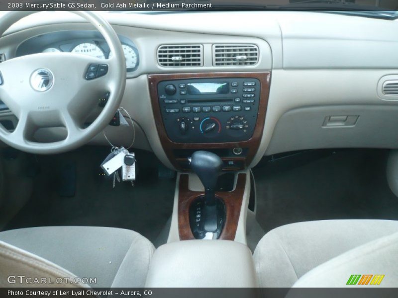 Gold Ash Metallic / Medium Parchment 2003 Mercury Sable GS Sedan