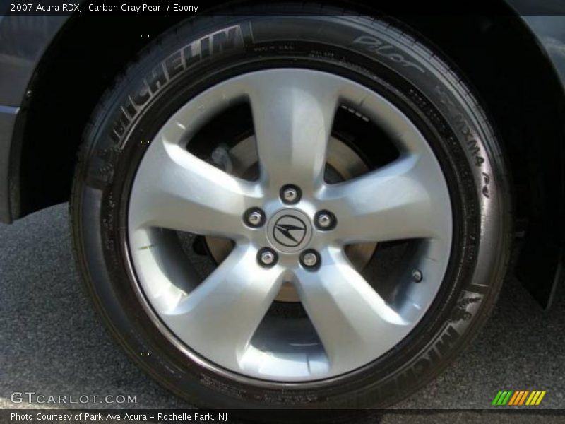 Carbon Gray Pearl / Ebony 2007 Acura RDX
