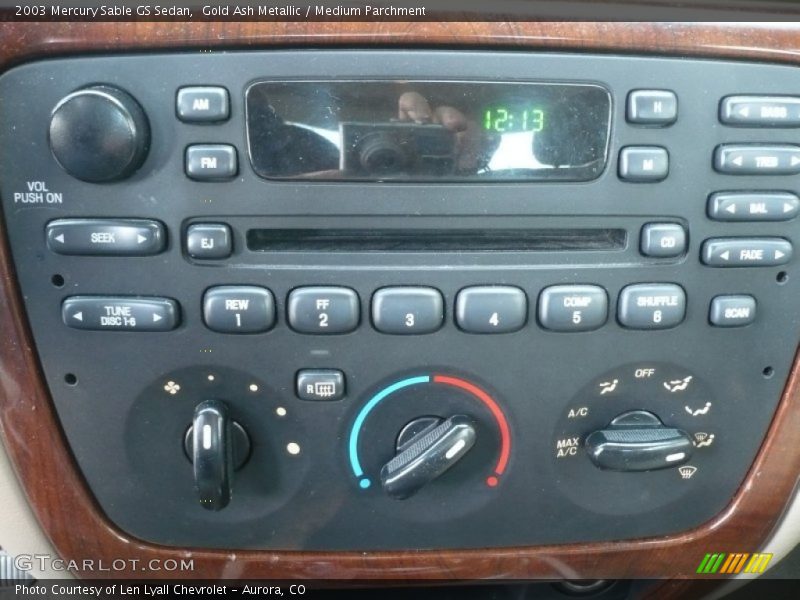 Gold Ash Metallic / Medium Parchment 2003 Mercury Sable GS Sedan