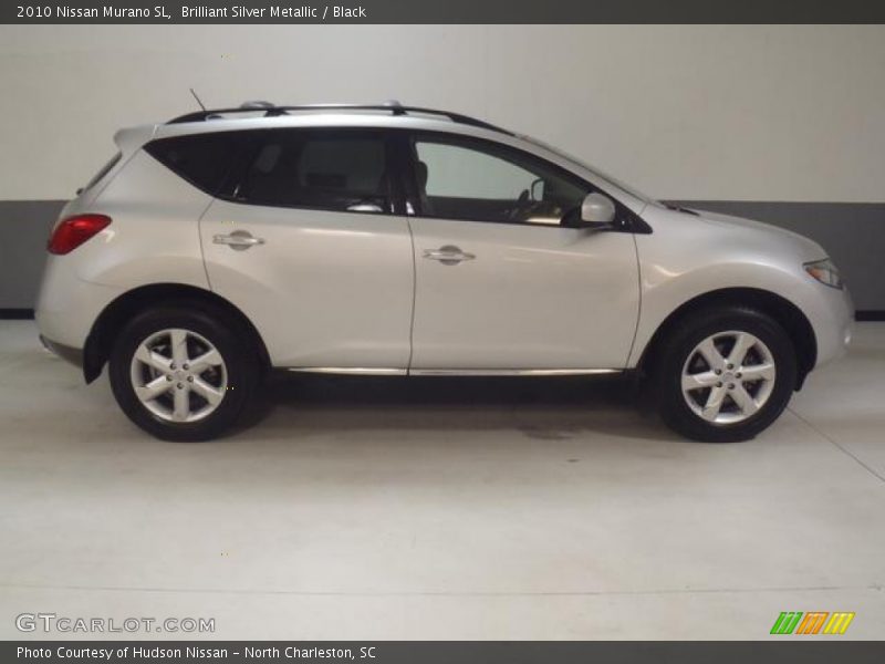 Brilliant Silver Metallic / Black 2010 Nissan Murano SL