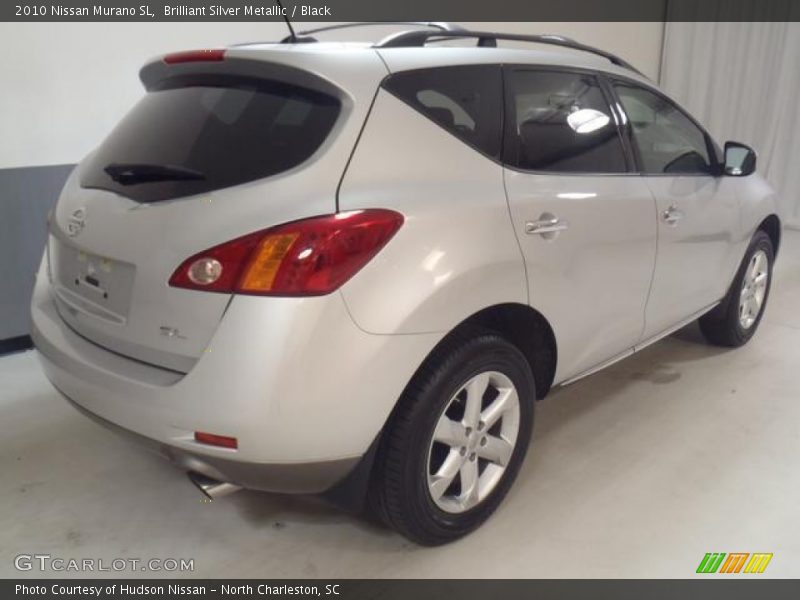 Brilliant Silver Metallic / Black 2010 Nissan Murano SL