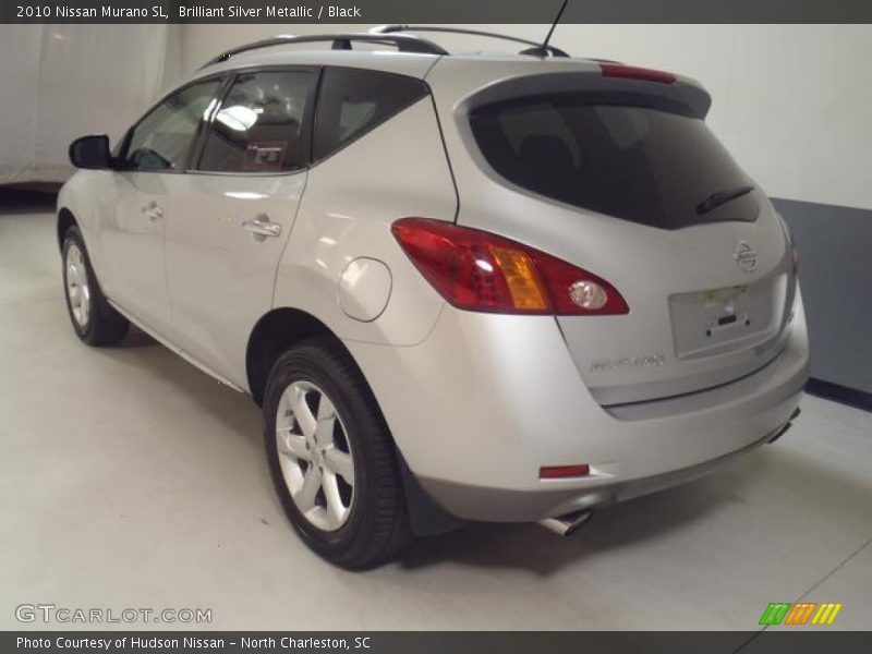 Brilliant Silver Metallic / Black 2010 Nissan Murano SL