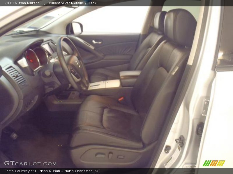 Brilliant Silver Metallic / Black 2010 Nissan Murano SL