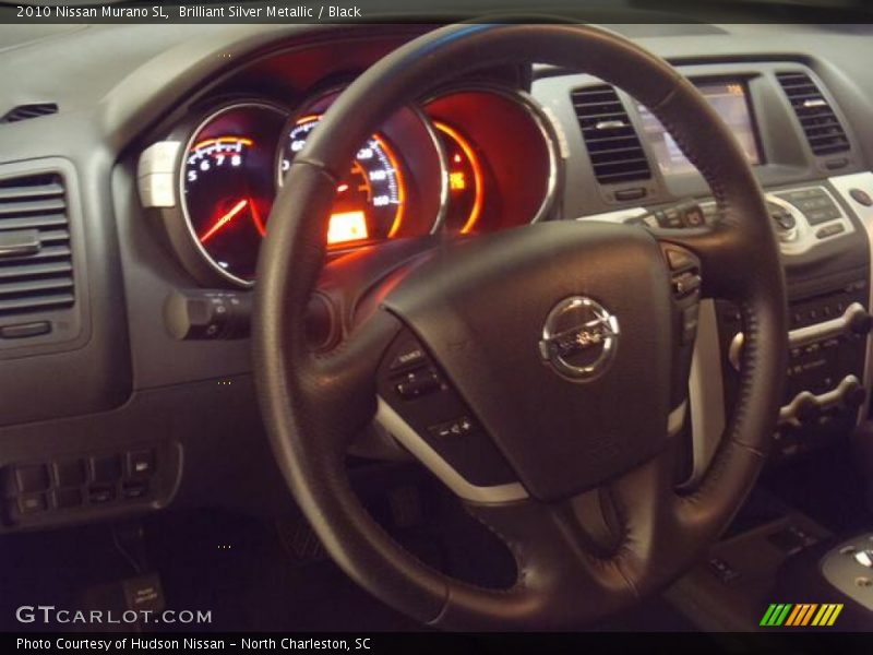 Brilliant Silver Metallic / Black 2010 Nissan Murano SL